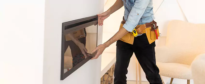 Metal Fireplace Installation in Roswell, New Mexico