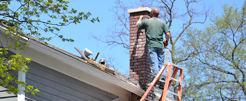 Vinyl and PVC Chimney Flashing Installation in Roswell, NM